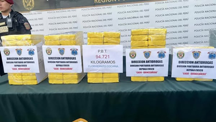 El “delfín” de paseo: más de 200 kilos de cocaína no fueron detectados por la PNP en Apurímac 
